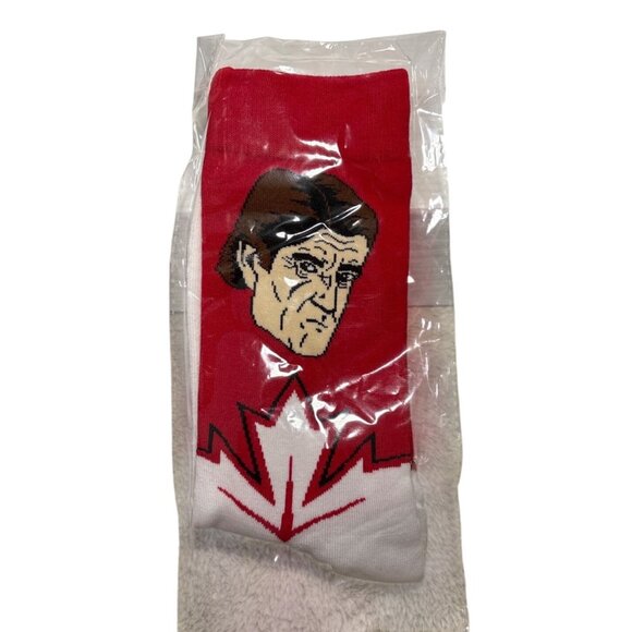 Coors Light Red & White Socks Mike Babcock 2016 Team Canada World Cup New - Picture 1 of 4